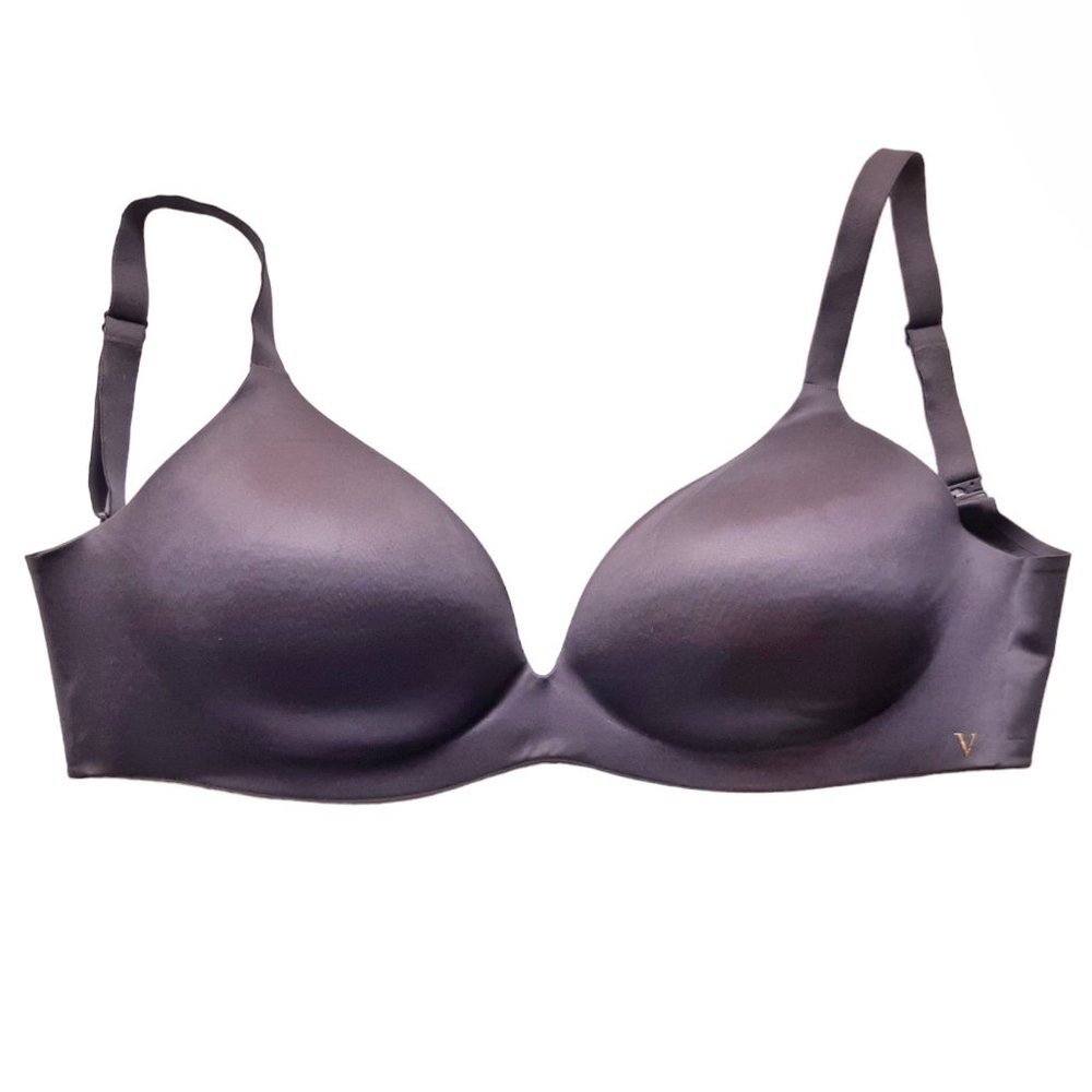Victoria's Secret Taupe Lined Semi Demi Double Bra 32DDD